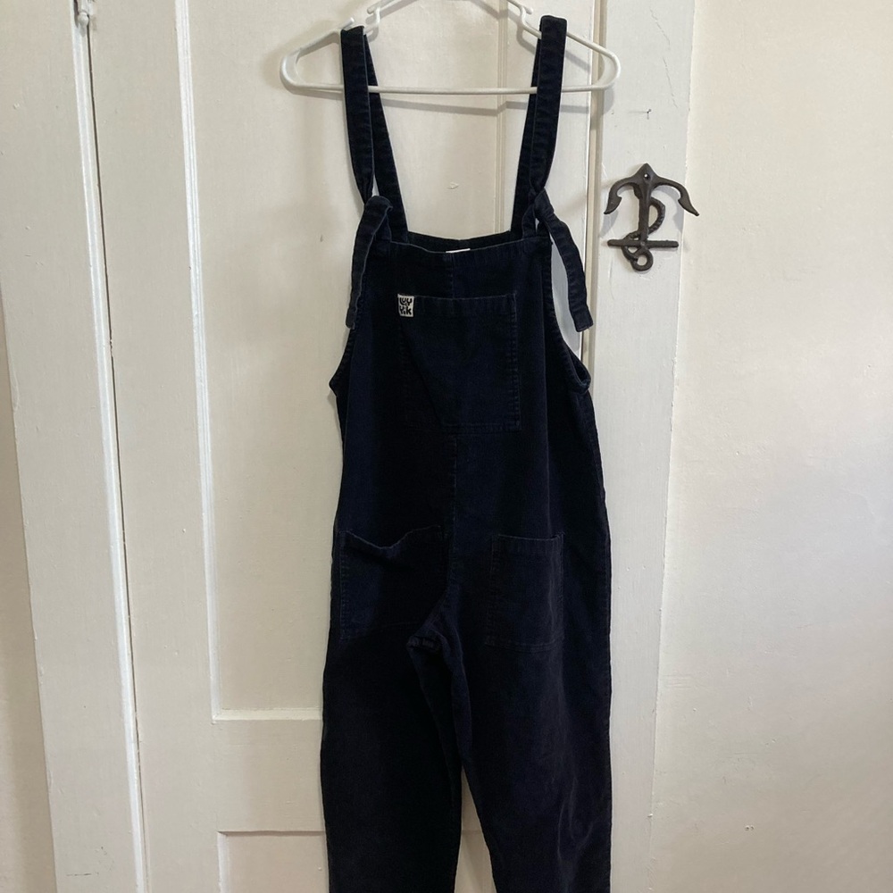 Lucy & Yak black corduroy overalls excellent used condition 6 Tall
